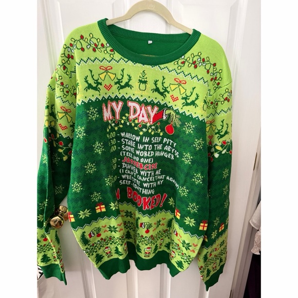 Amazon Sweaters - Grinch Ugly Christmas Sweater
